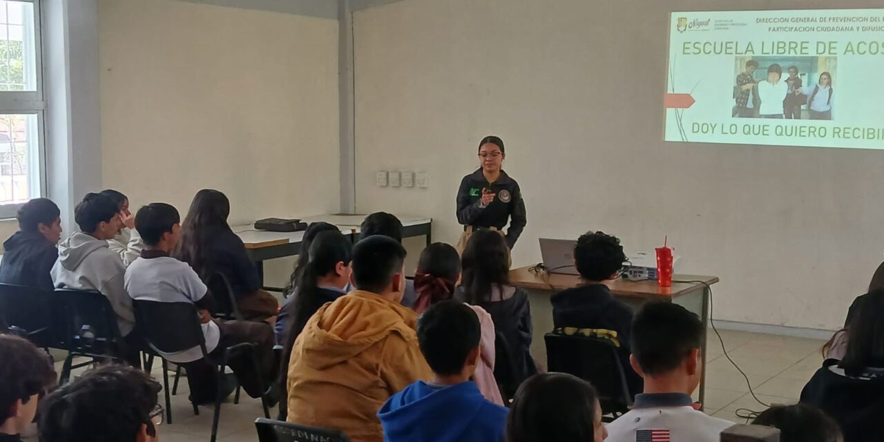 ¡SSPC LLEVA PREVENCIÓN Y CONCIENCIA A ESTUDIANTES EN TEPIC!