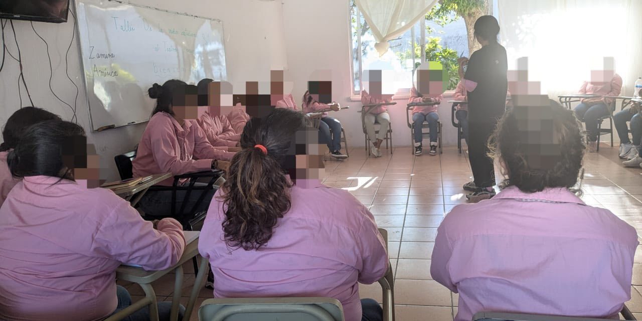 ¡IMPARTEN TALLER DE TEATRO DOCUMENTAL EN EL CERESO FEMENIL “LA ESPERANZA”!