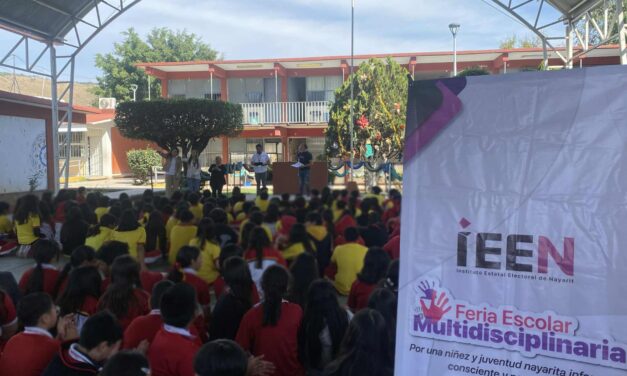 IEEN FORTALECE LA PARTICIPACIÓN CÍVICA Y LOS VALORES DEMOCRÁTICOS EN LA NIÑEZ Y JUVENTUD NAYARITA