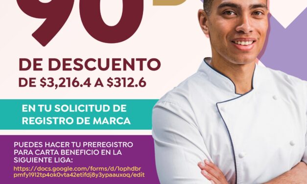 Héctor Santana IMPULSA APOYO A EMPRESARIOS CON 90% DE DESCUENTO EN REGISTRO DE MARCA