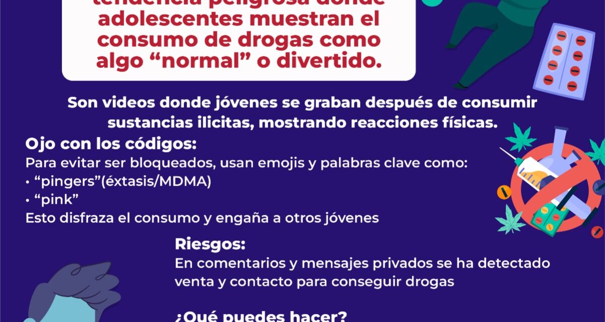 ¡MANTENTE ALERTA! SSPC ADVIERTE SOBRE LA PELIGROSA TENDENCIA “PINKTOK O PINGTOK”