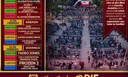 ¡CINE AL AIRE LIBRE PARA TODA LA FAMILIA EN EL PARQUE LA LOMA!