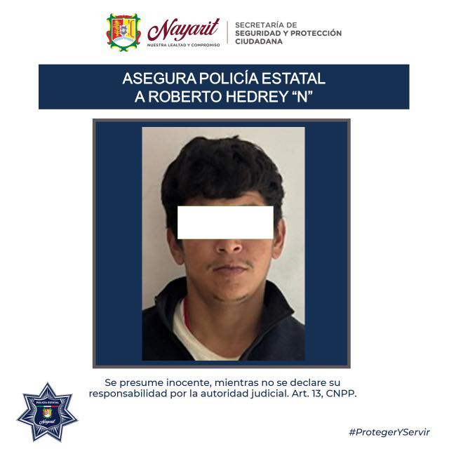 SSPC CUMPLE ORDEN DE APREHENSIÓN Y ASEGURA A UNA PERSONA POR DELITOS CONTRA LA SALUD EN TEPIC