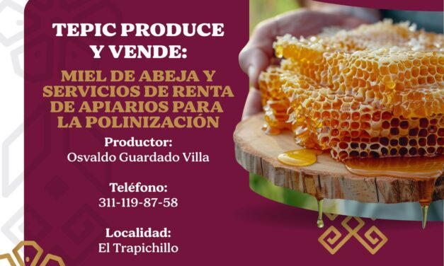 EN EL TRAPICHILLO PRODUCEN Y VENDEN MIEL 100% NATURAL; TAMBIÉN OFRECEN RENTA DE APIARIOS