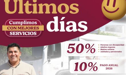¡APROVECHA LOS DESCUENTOS DE FEBRERO EN TU IMPUESTO PREDIAL EN TEPIC!