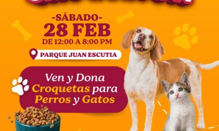¡SÚMATE AL CROQUETÓN EN EL PARQUE JUAN ESCUTIA Y APOYA A PERRITOS Y GATITOS!