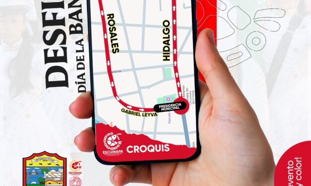 ¡INVITA EL GOBIERNO MUNICIPAL DE Escuinapa AL DESFILE DEL DÍA DE LA BANDERA!