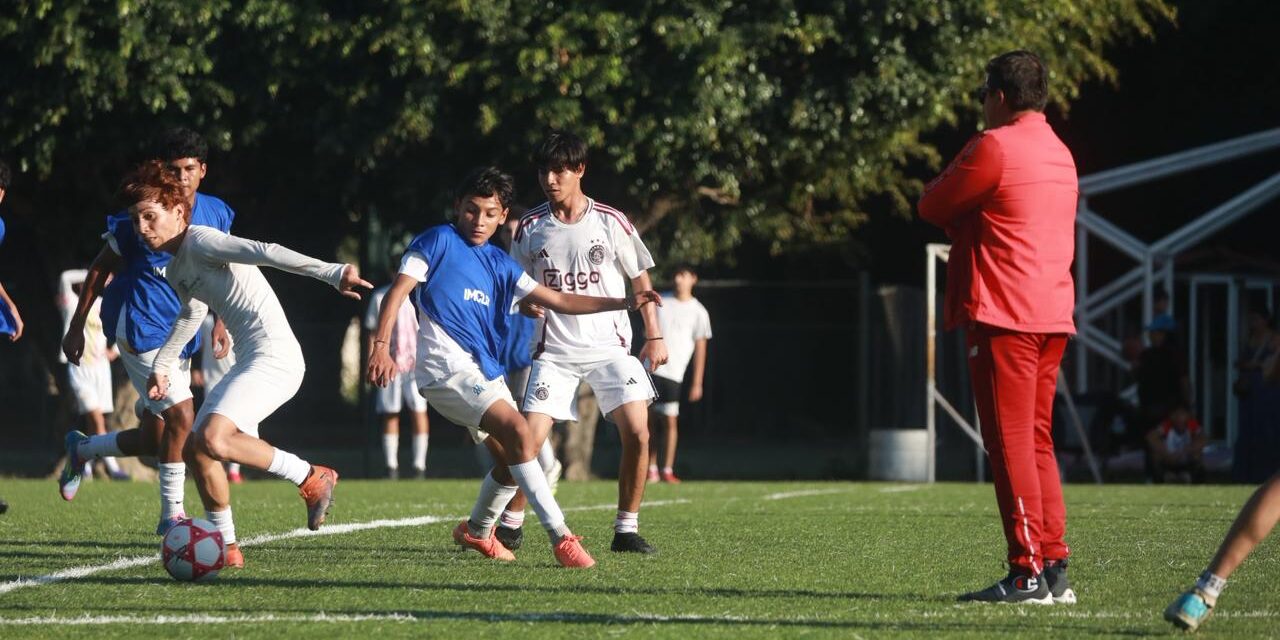 La Unidad Deportiva Morelos fue sede de las visorías del Club Deportivo Toluca en Tepic.