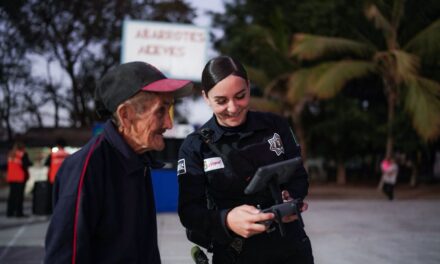 La Secretaría de Seguridad y Protección Ciudadana fortalece la cultura de la prevención en la colonia Puerta de la Laguna