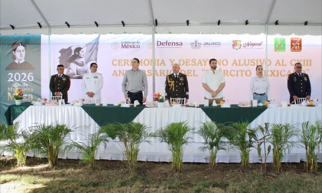 Alcalde Luis Munguía conmemora el 113 Aniversario del Ejército Mexicano