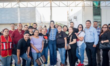 Una cancha más rehabilitada en Tepic para el disfrute de las familias.
