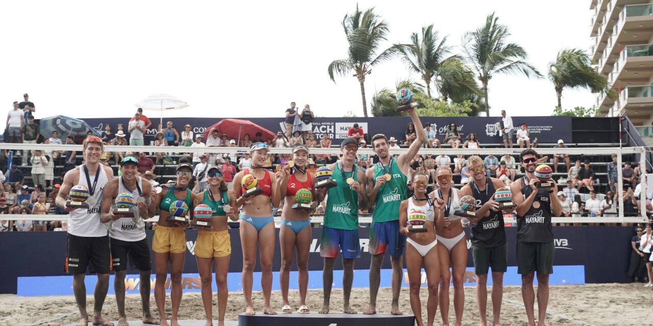 ÉXITO TOTAL EN EL TOUR MUNDIAL DE VOLEIBOL DE PLAYA NAYARIT 2026