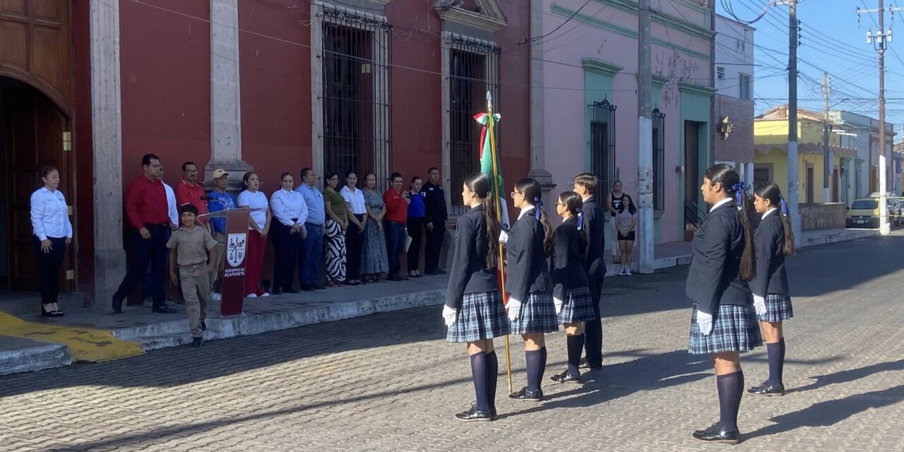 CONMEMORAN EN ACAPONETA EL 220 ANIVERSARIO DEL NATALICIO DE BENITO JUÁREZ