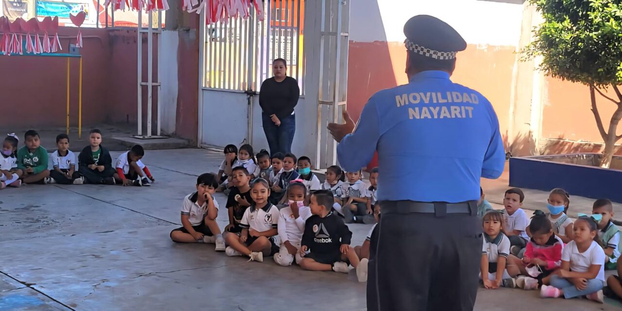 FOMENTAN LA CULTURA VIAL EN NIÑAS Y NIÑOS DE TUXPAN