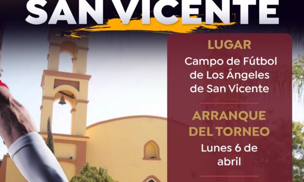¡LANZAN TORNEO DE BARRIOS EN SAN VICENTE PARA IMPULSAR EL DEPORTE Y LA CONVIVENCIA!