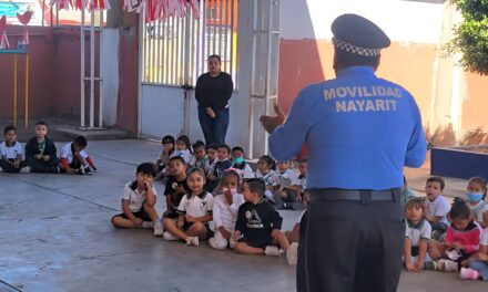 FOMENTAN LA CULTURA VIAL EN NIÑAS Y NIÑOS DE TUXPAN