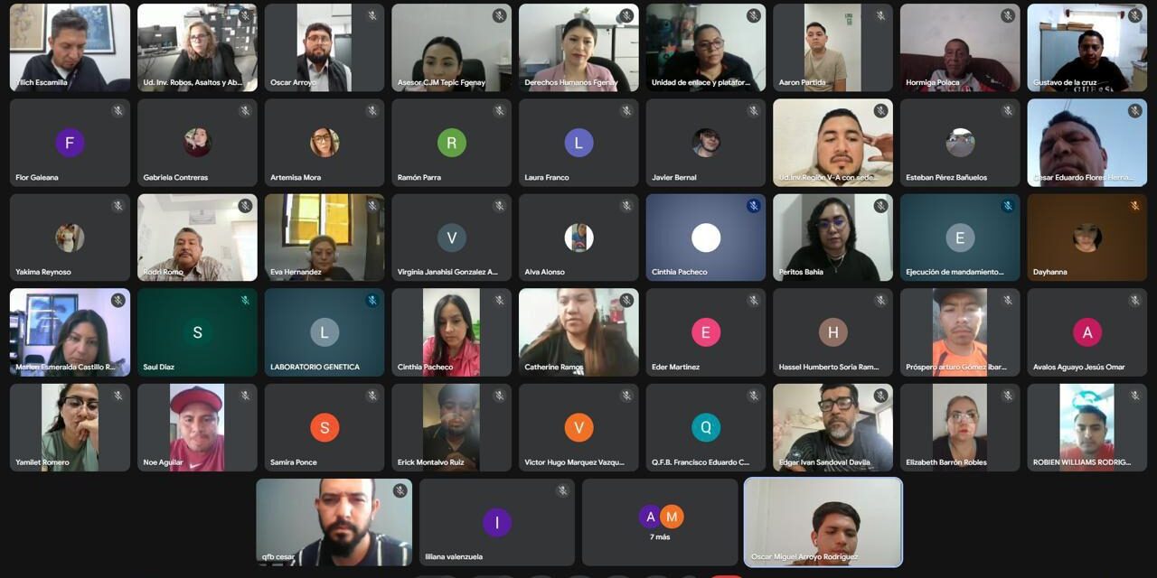 CNDH CAPACITA A PERSONAL DE FISCALÍA EN DELITOS CONTRA PERIODISTAS