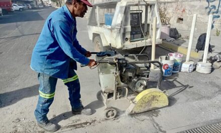 REALIZAN TRABAJOS DE MANTENIMIENTO EN REJILLA PLUVIAL DE LA COLONIA SAN ANTONIO