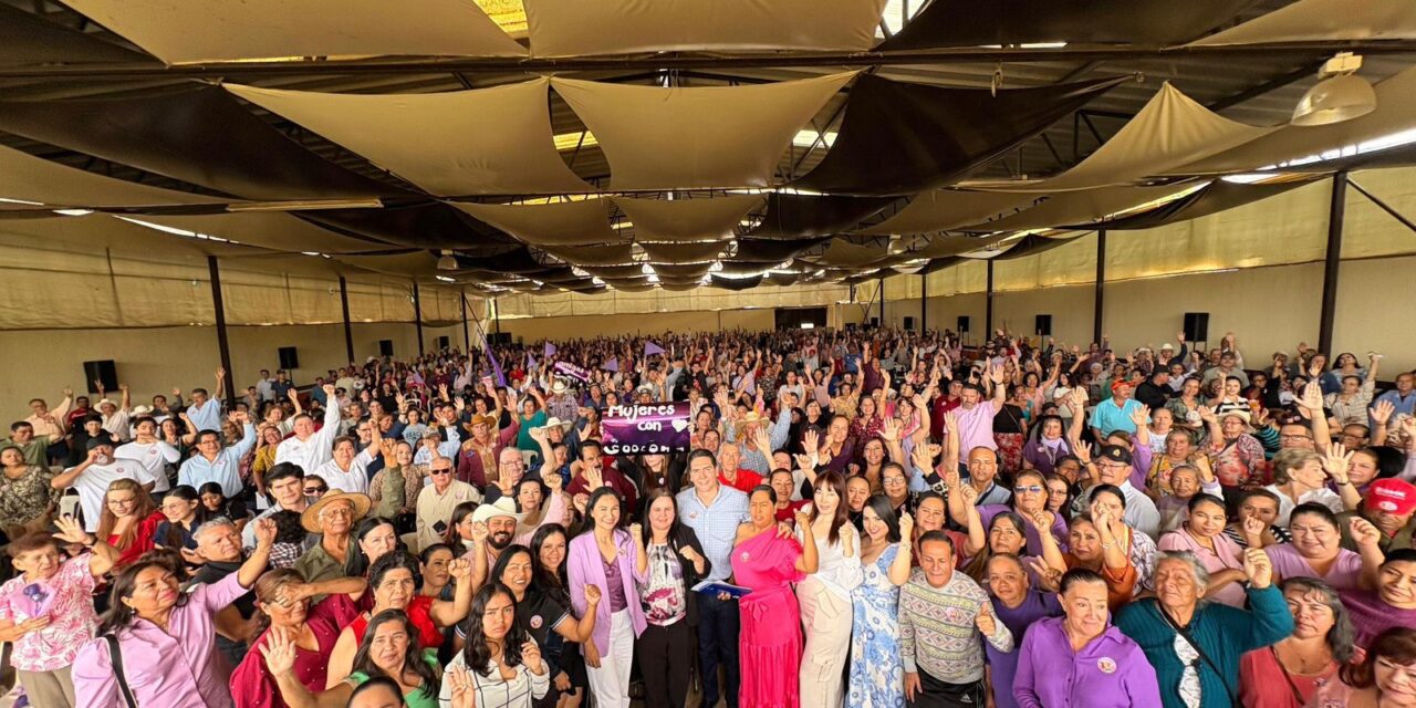 RESPALDAN EN IXTLÁN A HÉCTOR SANTANA MÁS DE 3 MIL MUJERES