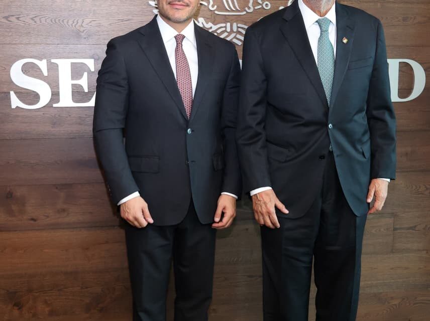 REFUERZAN COORDINACIÓN MIGUEL ÁNGEL NAVARRO QUINTERO Y OMAR GARCÍA HARFUCH EN BENEFICIO DE LAS Y LOS NAYARITAS