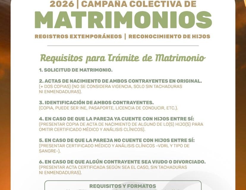 MATRIMONIOS COLECTIVOS 2026 EN LOS ARCOS DEL MALECÓN: CEREMONIA GRATUITA PARA PAREJAS