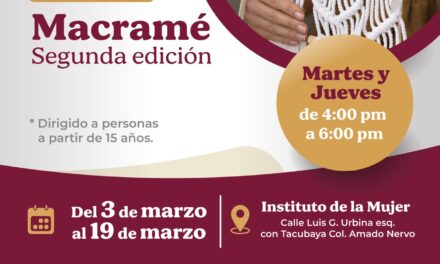 CURSO DE MACRAMÉ: SEGUNDA EDICIÓN