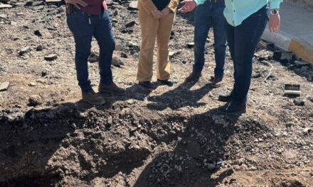 SUPERVISAN OBRAS EN MAGNOLIA Y 8 DE JULIO EN XALISCO