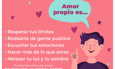 EL AMOR PROPIO ES CLAVE PARA TU SALUD EMOCIONAL: SSPC INVITA A BUSCAR AYUDA