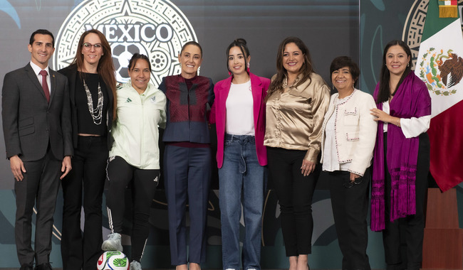 Presidenta presenta concurso Representa a México en la inauguración del Mundial