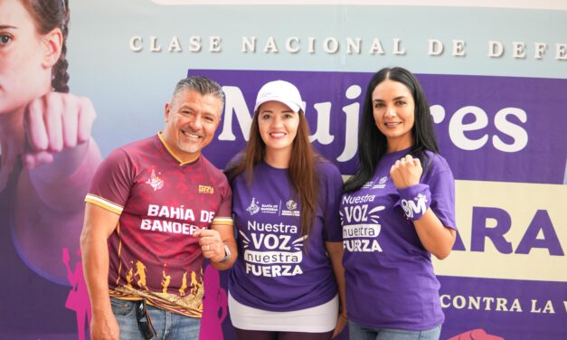 BAHÍA DE BANDERAS CONMEMORA EL 8M CON MARCHA Y CLASE DE DEFENSA PERSONAL POR LOS DERECHOS Y LA DIGNIDAD DE LAS MUJERES