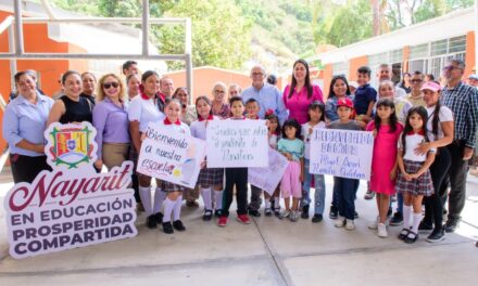 INICIAN OBRAS EN PRIMARIA DE TEPIC PARA MEJORAR ESPACIOS