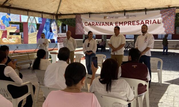 CARAVANA EMPRESARIAL IMPULSA A EMPRENDEDORES EN ACAPONETA