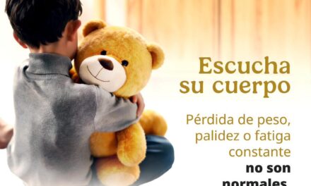 CÁNCER INFANTIL: LA DETECCIÓN TEMPRANA SALVA VIDAS