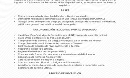 FORMAN NUEVA GENERACIÓN DE GUÍAS DE TURISMO DE NATURALEZA EN NAYARIT