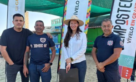 ¡RETIRAN 350 KG DE RESIDUOS EN PLAYA LOS AYALA CON “LIMPIANDO COMPOSTELA”!
