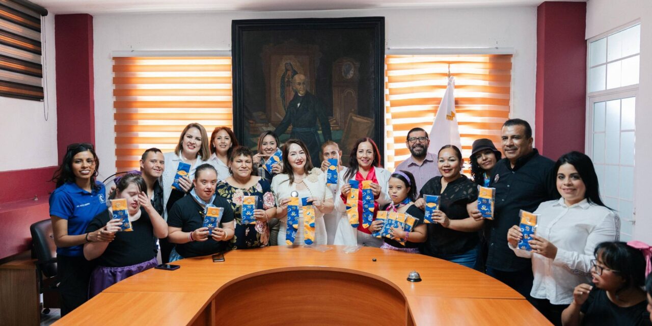 CONMEMORAN EL DÍA DEL SÍNDROME DE DOWN CON VISITA A PRESIDENCIA