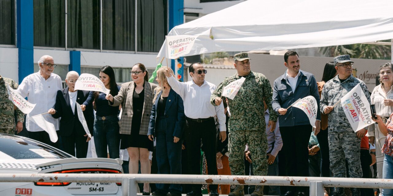 NAYARIT ACTIVA OPERATIVO DE SEMANA SANTA 2026 Y ESPERA MÁS DE UN MILLÓN DE VISITANTES