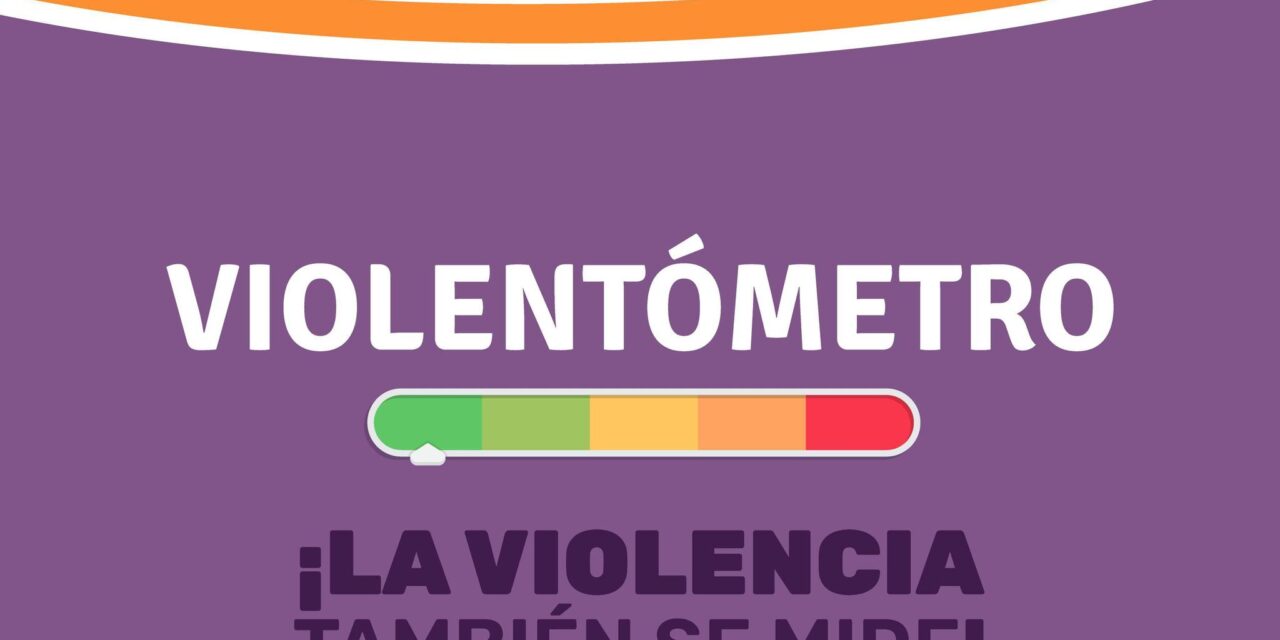 LA VIOLENCIA TAMBIÉN SE MIDE: INFÓRMATE Y BUSCA AYUDA