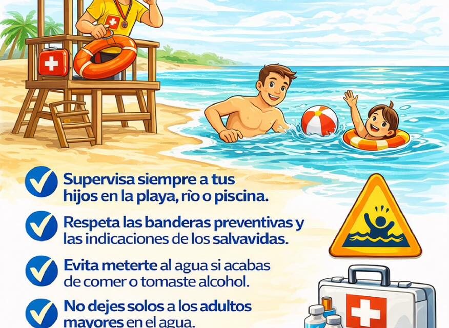 EVITA AHOGAMIENTOS EN SEMANA SANTA: SIGUE ESTAS RECOMENDACIONES