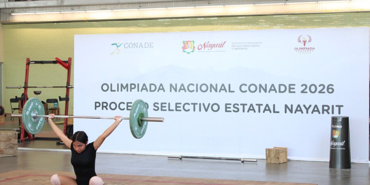 SE REALIZA EL ESTATAL DE LEVANTAMIENTO DE PESAS EN NAYARIT