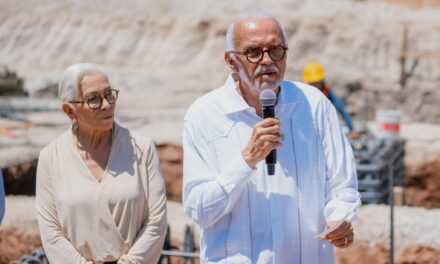 RECORRE MIGUEL ÁNGEL NAVARRO OBRA DEL CENTRO CULTURAL, ARTE Y DEPORTE “NICOLÁS ÁLVAREZ ORTEGA” EN TEPIC