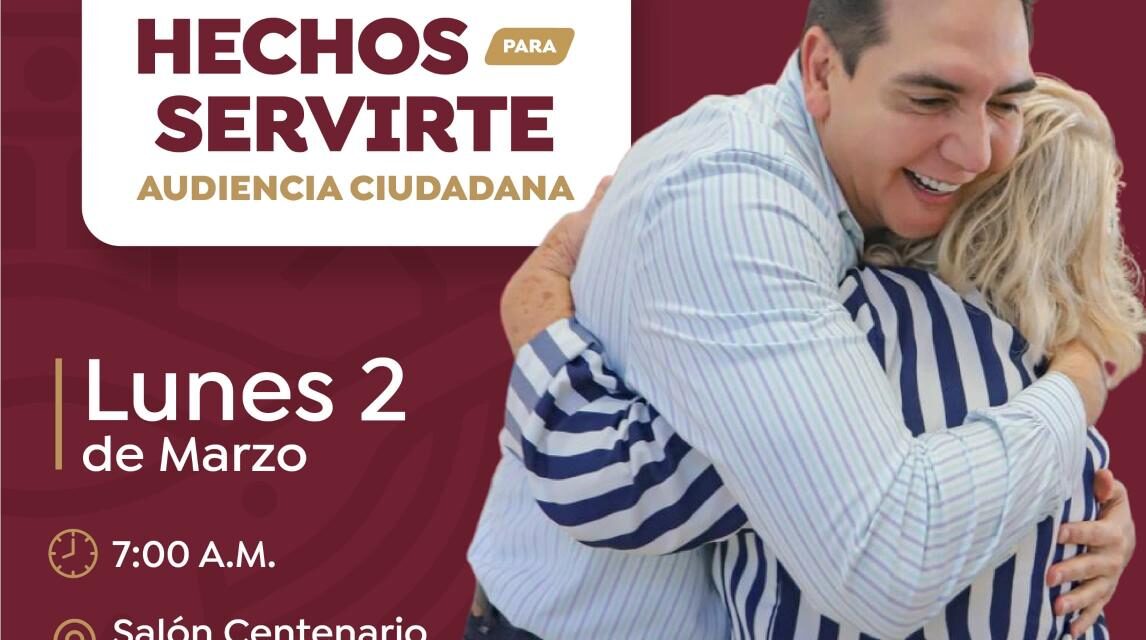 Héctor Santana encabezará Audiencia Ciudadana en Mezcales