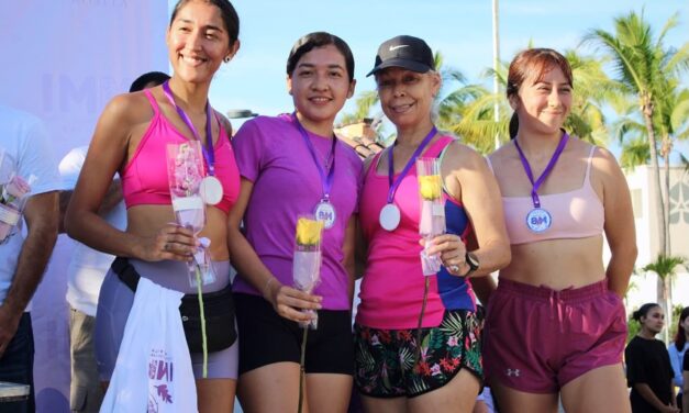 🏃‍♀️💜 Más de 400 Personas Corren en Puerto Vallarta por la Igualdad en el 8M