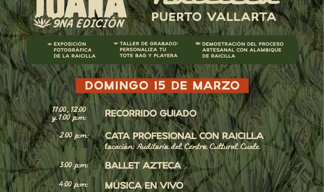 Todo listo para celebrar la 9ª edición del Festival de la Raicilla Dama Juana