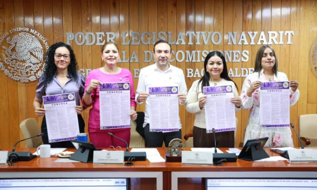 Convoca Congreso al Parlamento de Mujeres de Nayarit 2026
