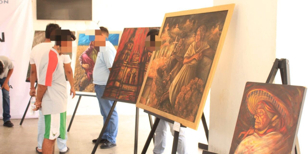 Inaugura SSPC galería de arte “Amarte” en el CERESO Bucerías para impulsar la expresión cultural