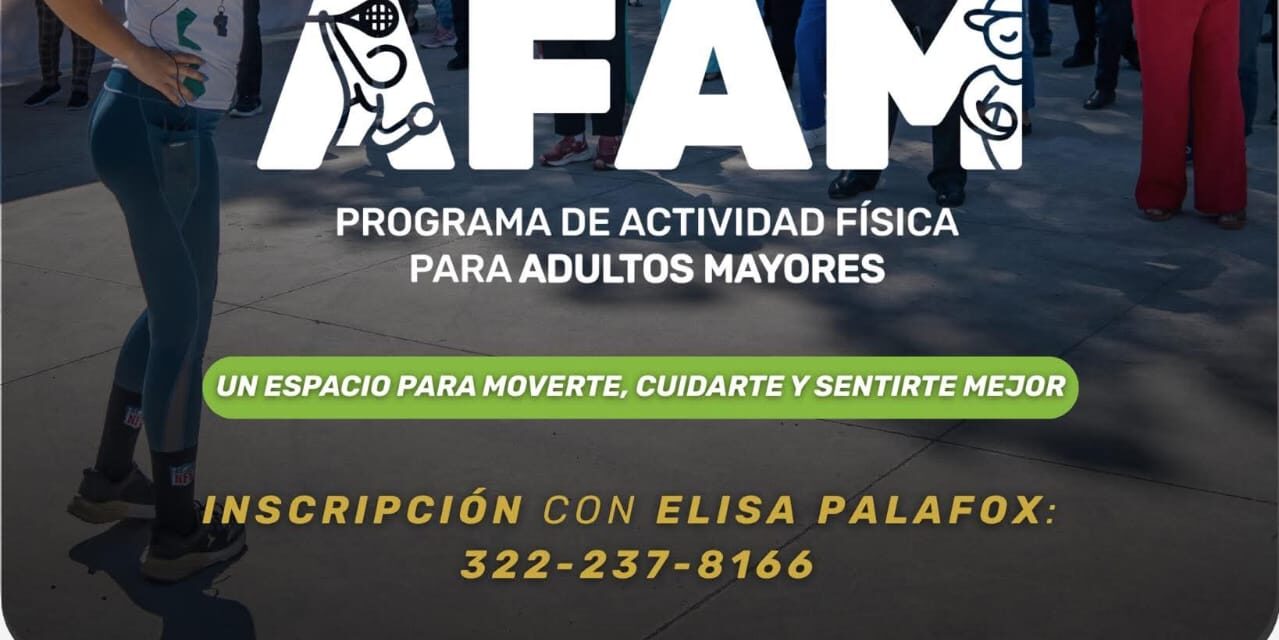 ¡Muévete y mantente activo! Llega el programa AFAM para adultos mayores