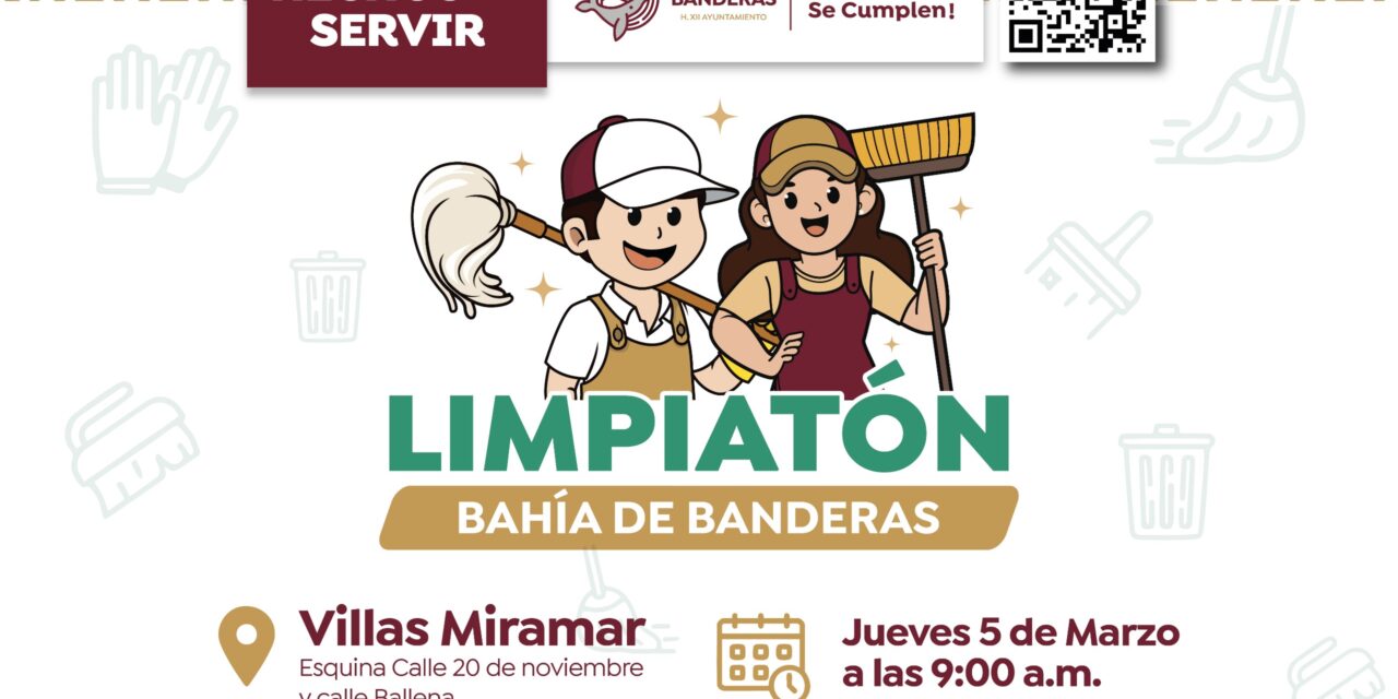 Héctor Santana convoca al “Limpiatón” en Villas Miramar