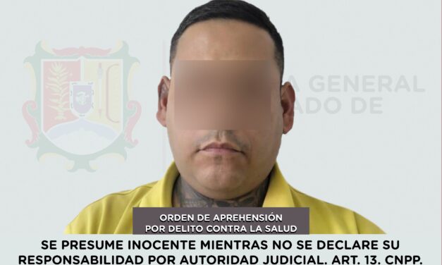 CAPTURADO PROBABLE RESPONSABLE DE POSESIÓN DE PSICOTRÓPICOS