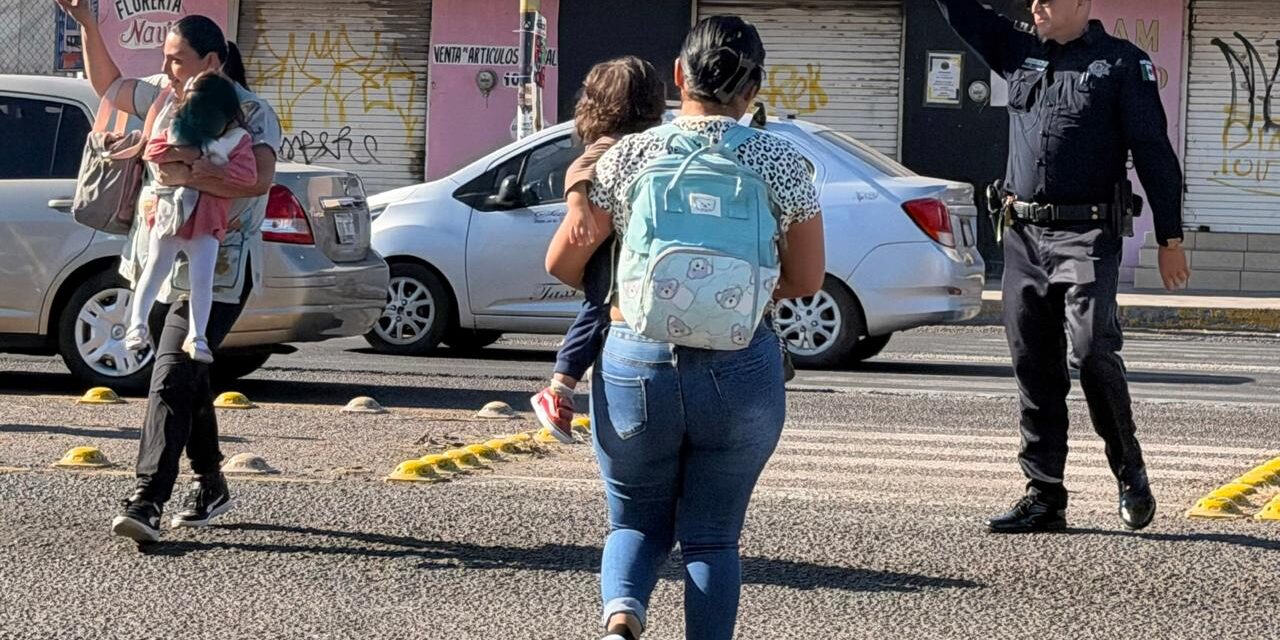 OPERATIVO “CUIDANDO LO QUE MÁS QUEREMOS” REFUERZA LA SEGURIDAD ESCOLAR EN TEPIC